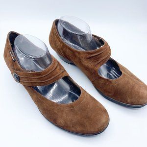 Mobils by Mephisto Frinia Brown Suede Shoes.